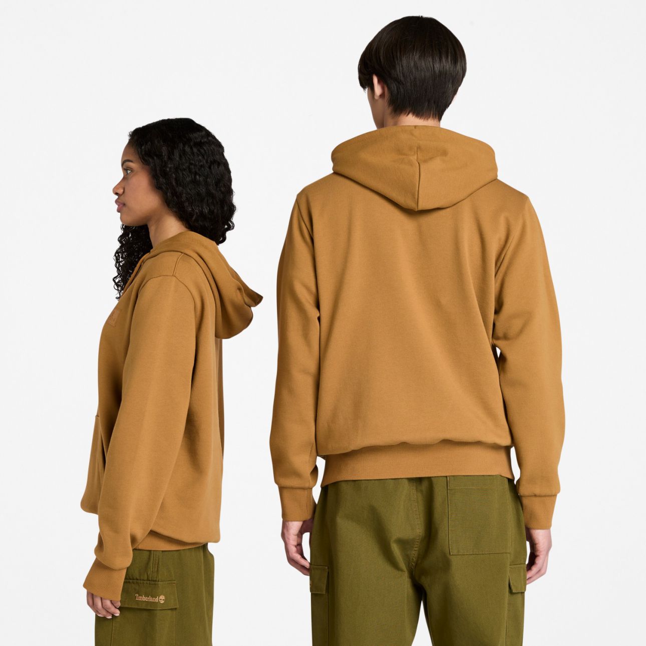 סווטשירט UNISEX עם לוגו Timberland® וקפוצ’ון