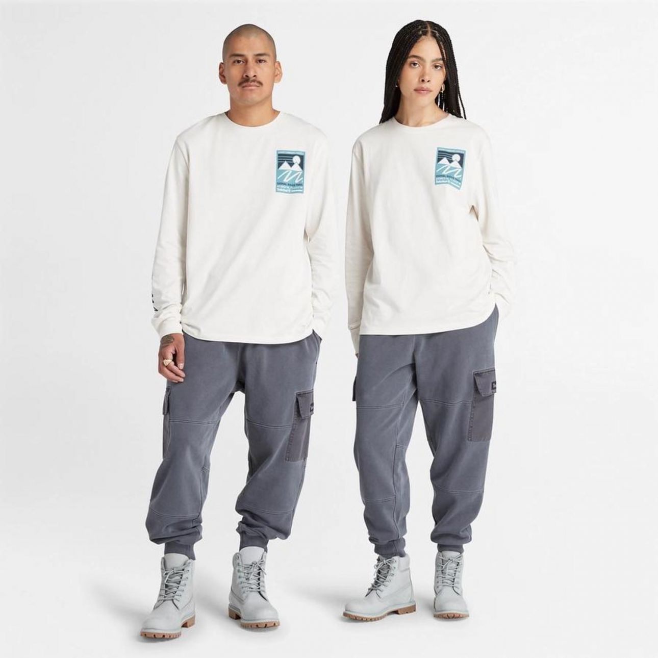 חולצת טי שירט UNISEX ארוכה טימברלנד