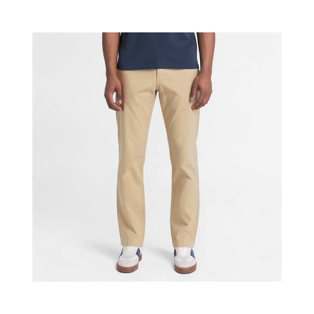 מכנסי צ’ינו ארוכים לגברים Claremont Poplin Chino