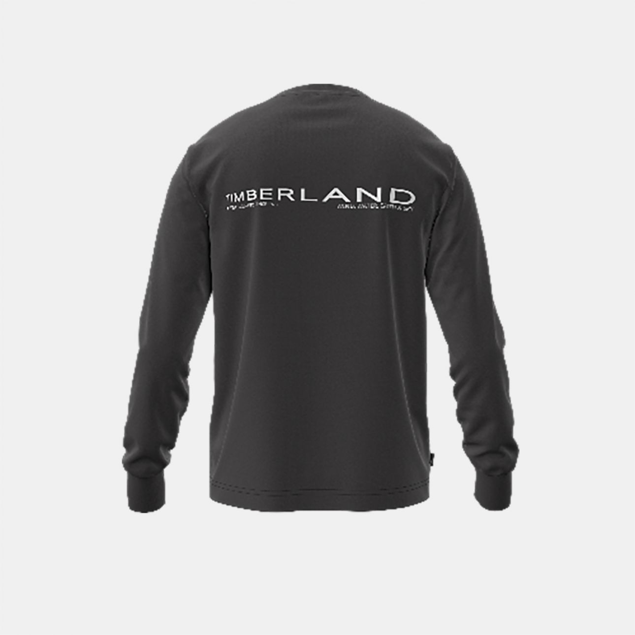 טי שירט שרוול ארוך Timberland עם הדפס אחורי לגברים