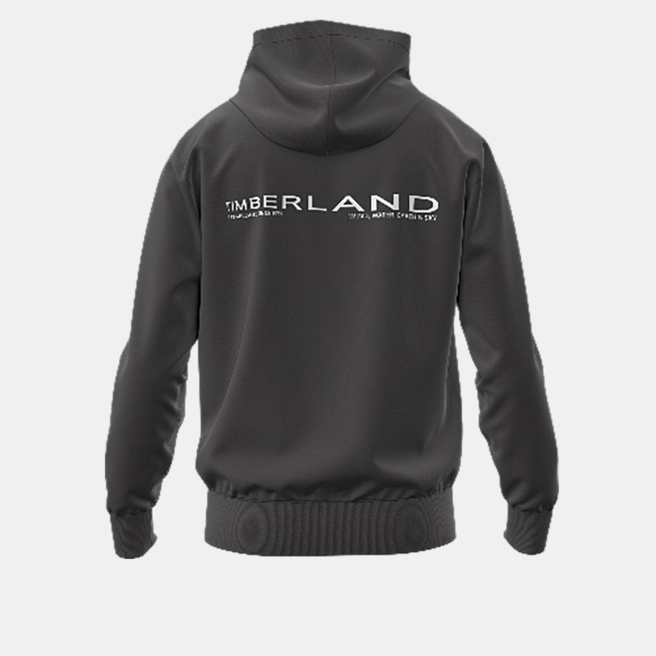 סווטשירט עם קפוצ’ון והדפס Timberland בגב לגברים