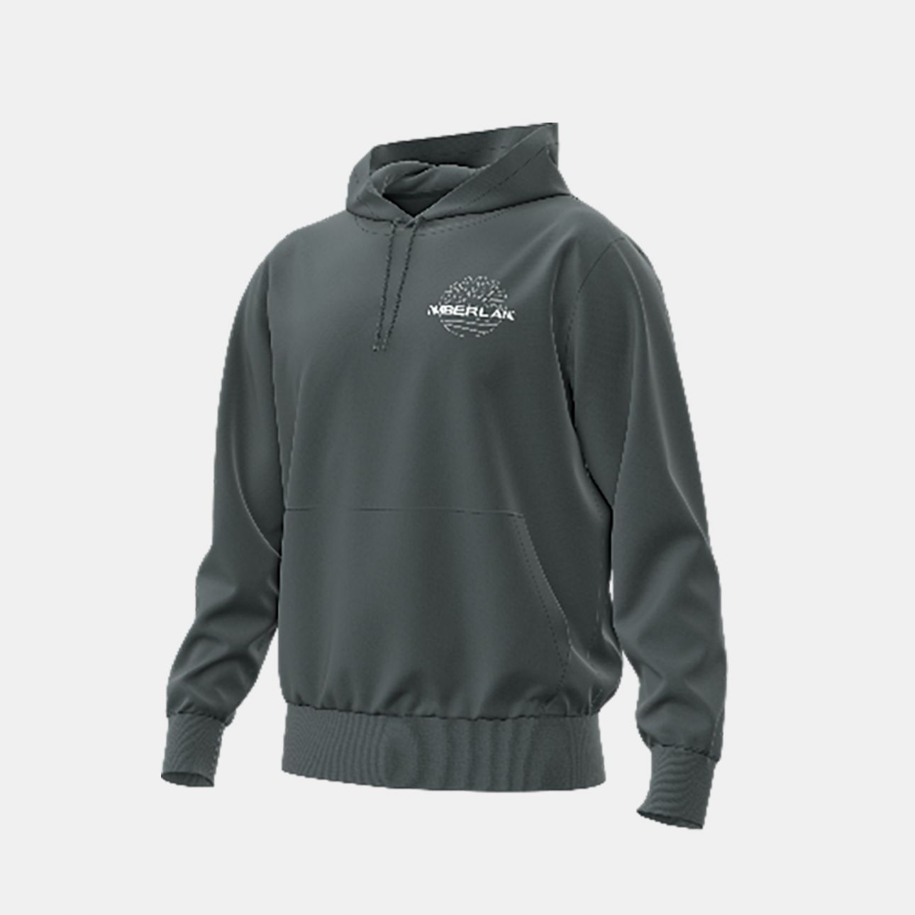 סווטשירט עם קפוצ’ון והדפס Timberland בגב לגברים