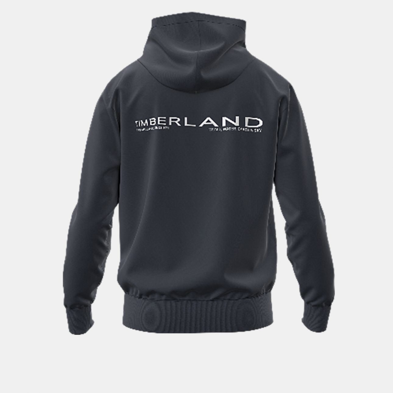 סווטשירט עם קפוצ’ון והדפס Timberland בגב לגברים