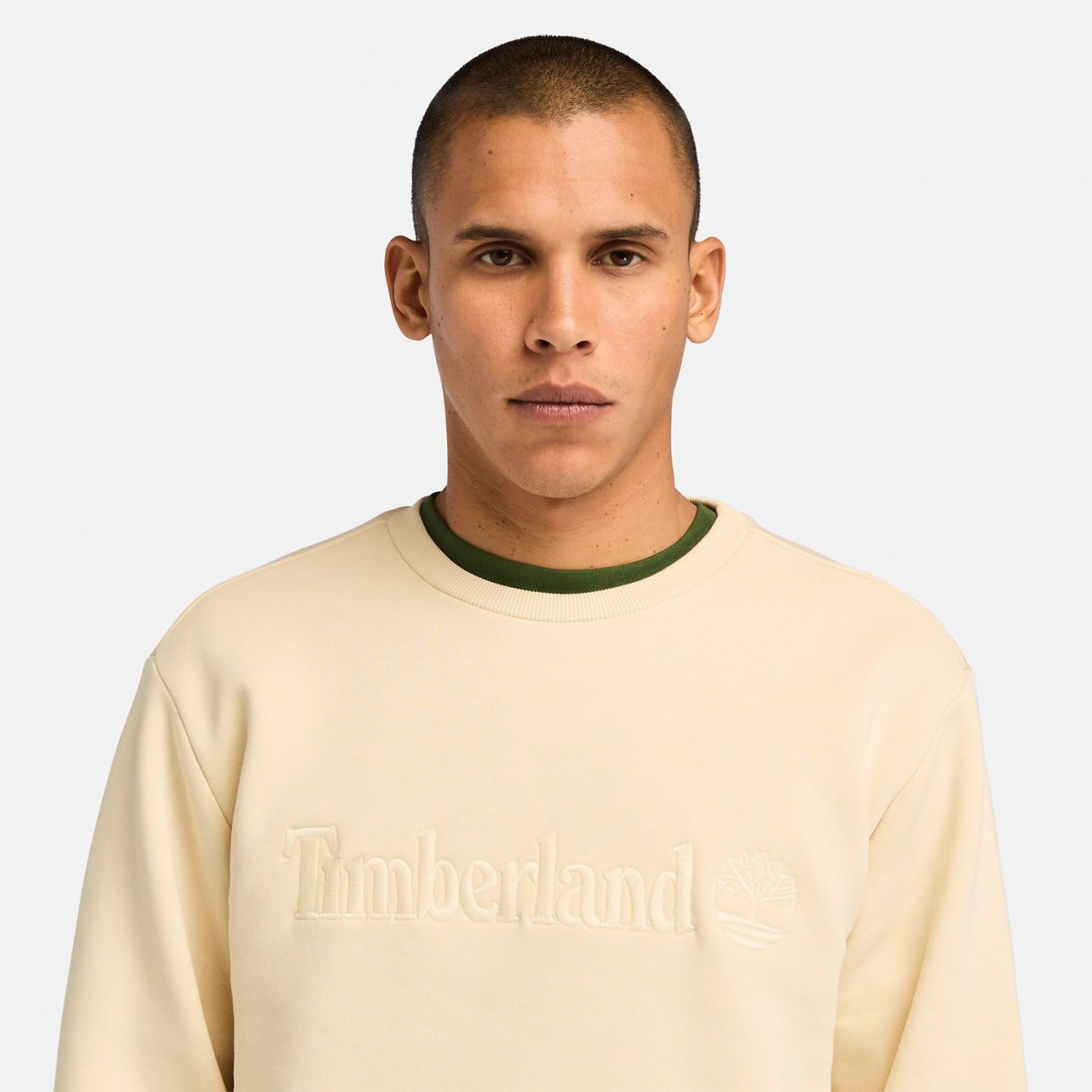 סווטשירט עם לוגו Timberland® רקמה לגבר