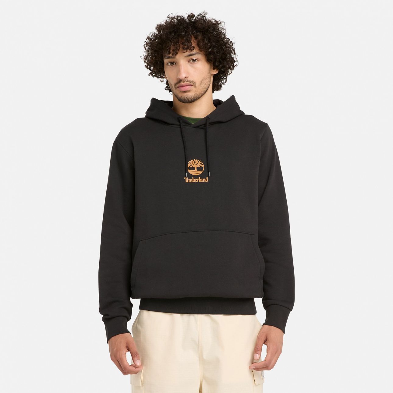 סווטשירט UNISEX עם לוגו Timberland® וקפוצ’ון