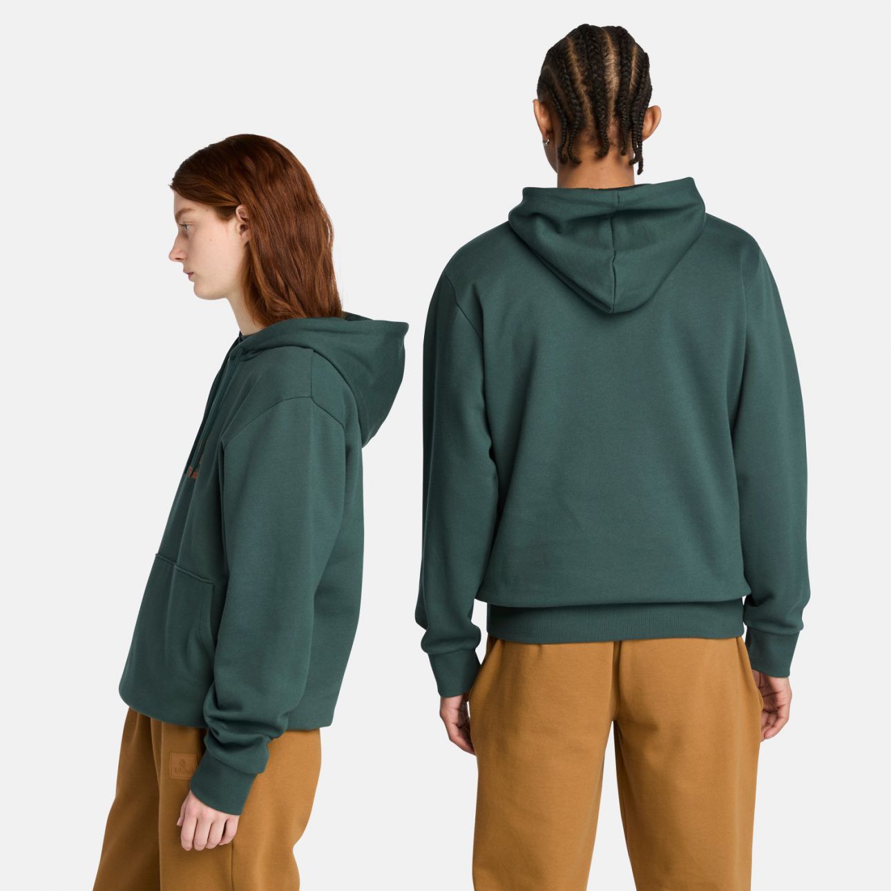 סווטשירט UNISEX עם לוגו Timberland® וקפוצ’ון